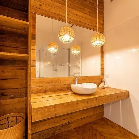 شقة Apartament Boho Vibe - Dla 6 Osob Z Parkingiem I Weranda - Space Apart