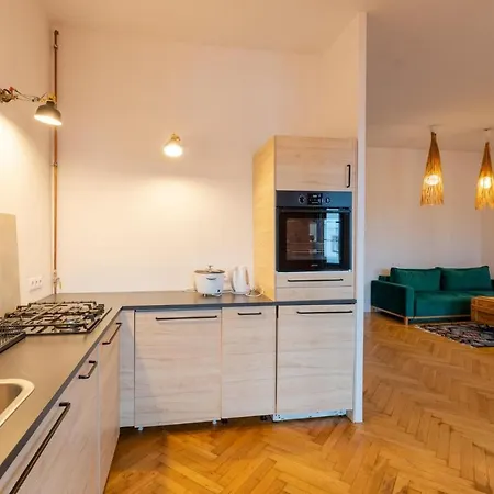 شقة Apartament Boho Vibe - Dla 6 Osob Z Parkingiem I Weranda - Space Apart يلينيا غورا
