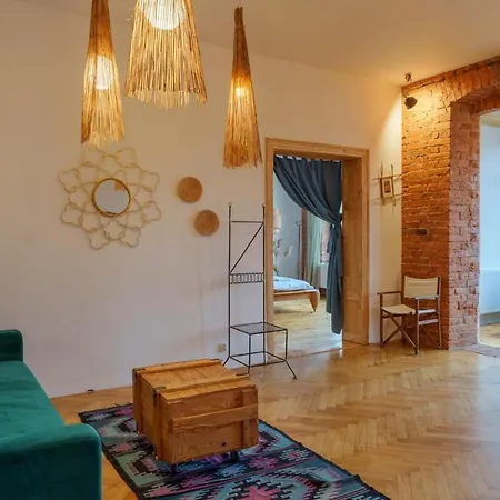 Apartament Boho Vibe - Dla 6 Osob Z Parkingiem I Weranda - Space Apart شقة *